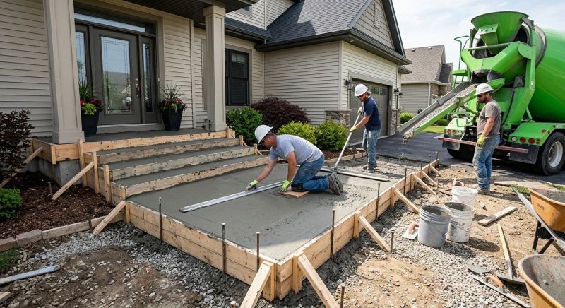 Concrete Installation in Canton, MI