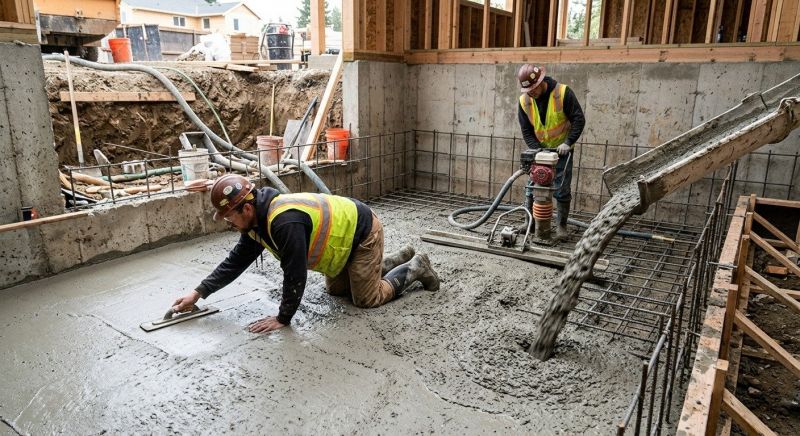 Basement Concrete Installation in Dearborn Heights, MI