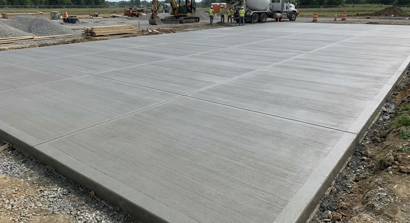 Commercial Slab Installation in White Lake, MI