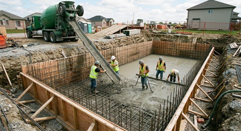 Concrete Basement Pouring in Canton, MI