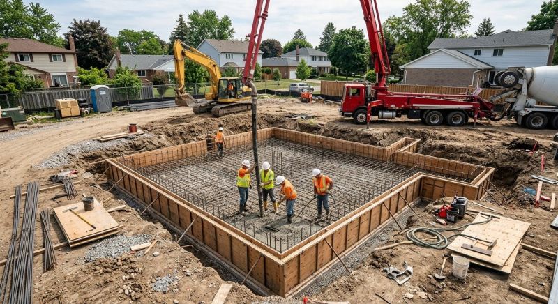 Home Foundation Installation in Redford, MI