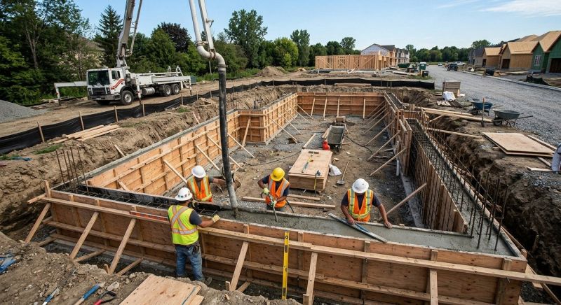 Home Foundation Installation in Romulus, MI