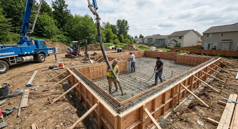 Concrete Installation project example